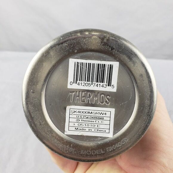 Thermos 24 oz stainless drink coffee lunch work bottle model SK4000 - Picture 3 of 7